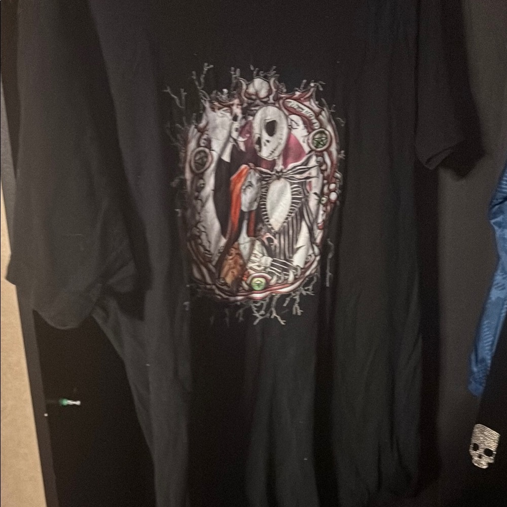 Tultex Black Graphic Tee with Unique Design